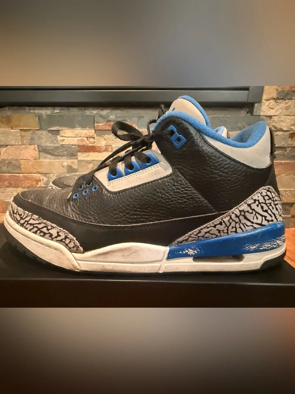 Retro Air Jordan 3-Sport Blue (2014)